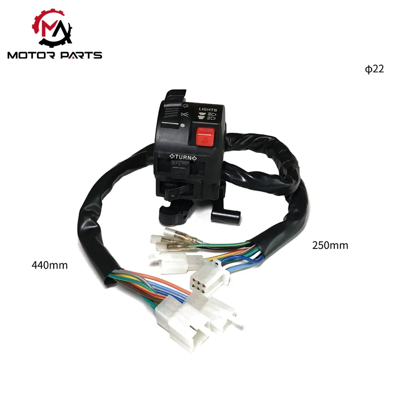 Honda Wave110 मोटरसायकल ॲक्सेसरीज हँडल स्विचेस