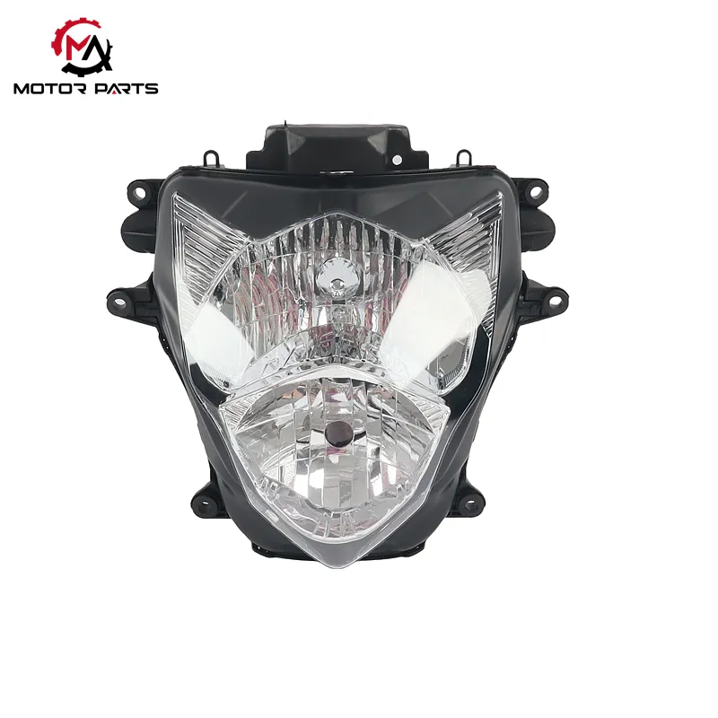 सुझुकी GSXR600 GSXR750 2011-2017 साठी मोटरसायकल हेडलाइट हेड लॅम्प असेंब्ली