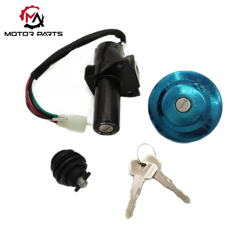 यामाहा YBR125 TTR125 मोटरसायकल इग्निशन स्विच इंधन टाकी कॅप लॉक